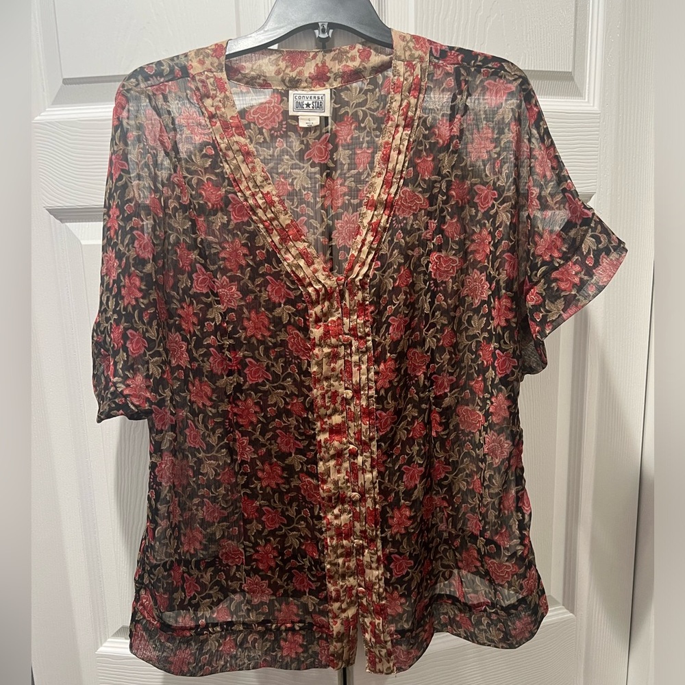 Converse Floral Top